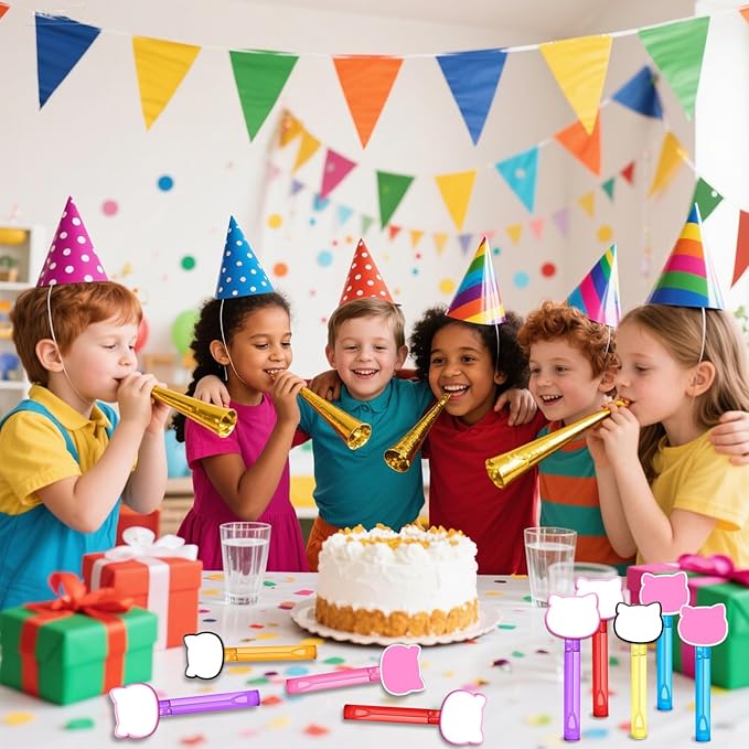 AFZMON Kitten Cat Bubble Wands for Kids, Kitty Mini Bubbles Birthday Gift Toy Party Favors Goodie Bag Stuffers Pinata Classroom Prizes Supplies