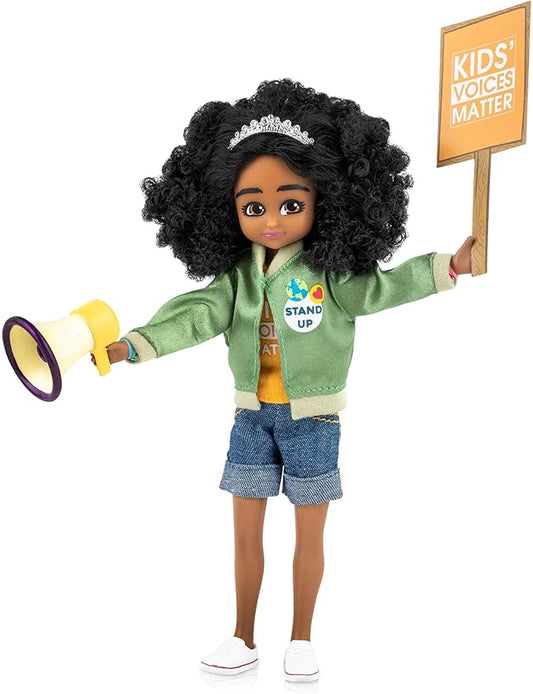 Lottie Kid Activist Doll with Accessories Inspired by Real-Life Activist Mari Copeny