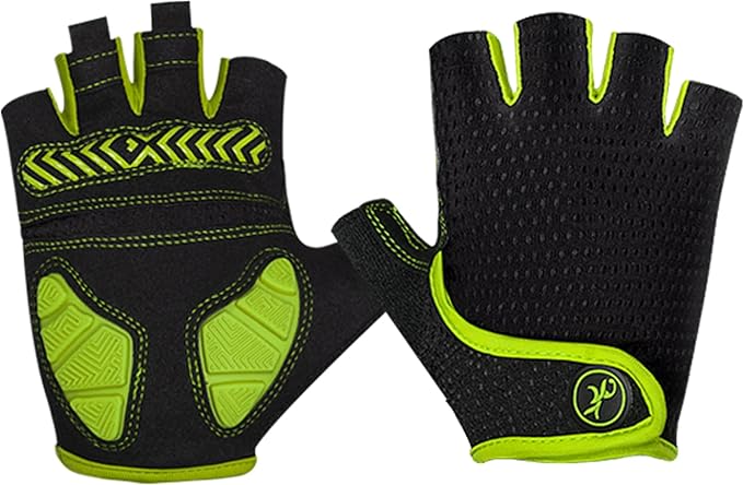 MOREOK Cycling Gloves Bike Gloves for Men/Women-[5MM Gel Pad] Half Finger Bicycle Biking Gloves for Cycling/Weight Lifting/Gym/Motorcycle/Outdoor Sports