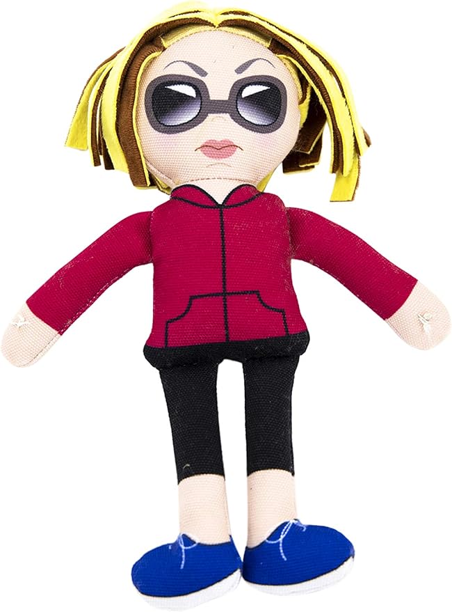 Taylor Toy Dog Toys, Karen Squeaky Dog Plush Toys for Puppies & Adults (Small to Large) - Durable Chew Stuffed Animal for Aggressive Chewers, Funny Interactive Gift with Squeakers for Playtime