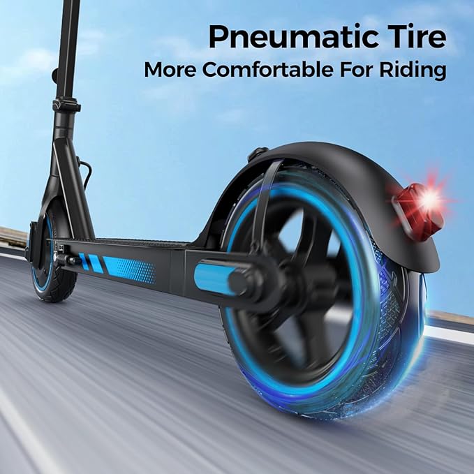 Electric Scooter for Adults, 19/25 Mph Max Speed, 21/25/35 Miles Range,350/500/600W APP Control E-Scooter with 8.5"/10" Inflatable tire, Foldable Escooter with App Control, UL 2272 Certified