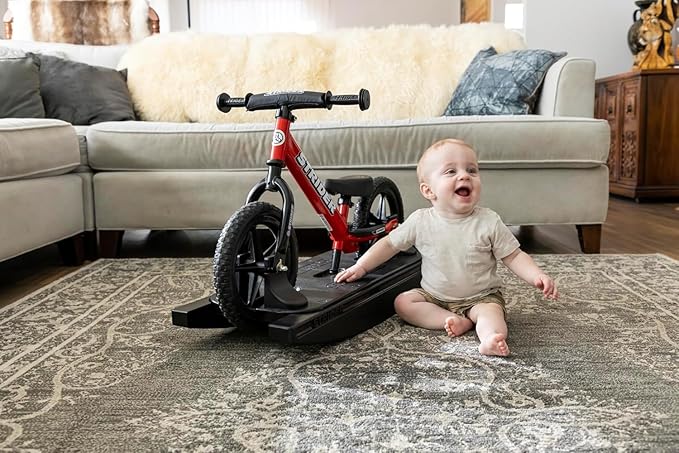 Strider 12” - Helps Teach Baby How to Ride a Balance Bicycle - for Kids 6 Months to 4 Years - Easy Assembly & Adjustments