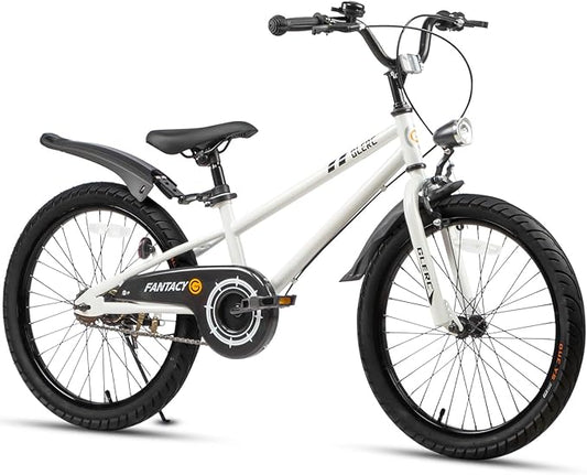 Glerc Fantacy Kids Bike, 12-20 Inch Children Bicycle for 2-13 Years Old Boys Girls, Kids Bicycle with Water Bottle Holder & Headlight & Training Wheels, Multiple Colors