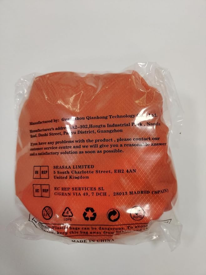 ZOMAKE Ultra Lightweight Hiking Backpack 20L, Packable Small Backpacks Water Resistant Daypack for Women Men(Orange)