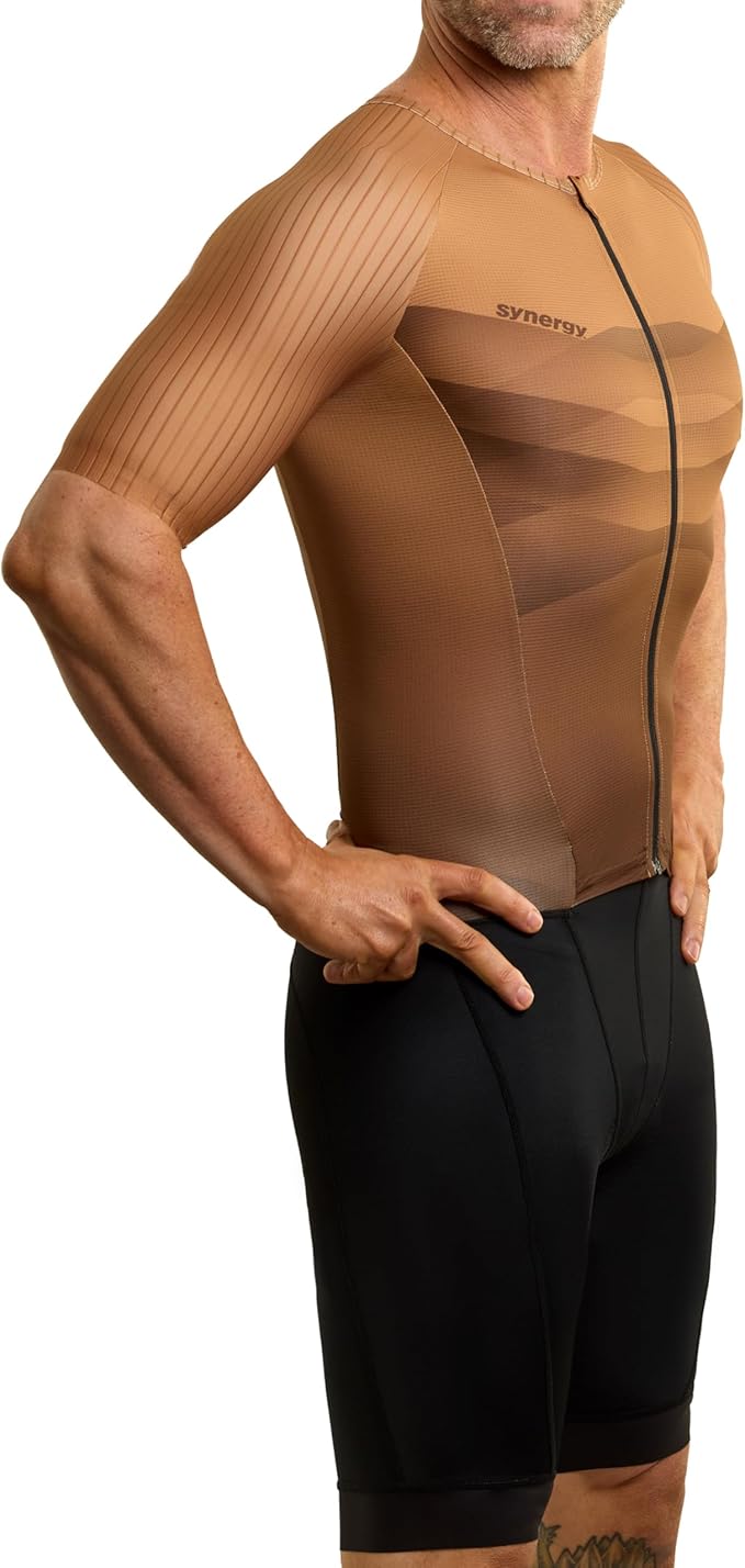 Synergy Triathlon Tri Suit - Men's Pro Short Sleeve Trisuit
