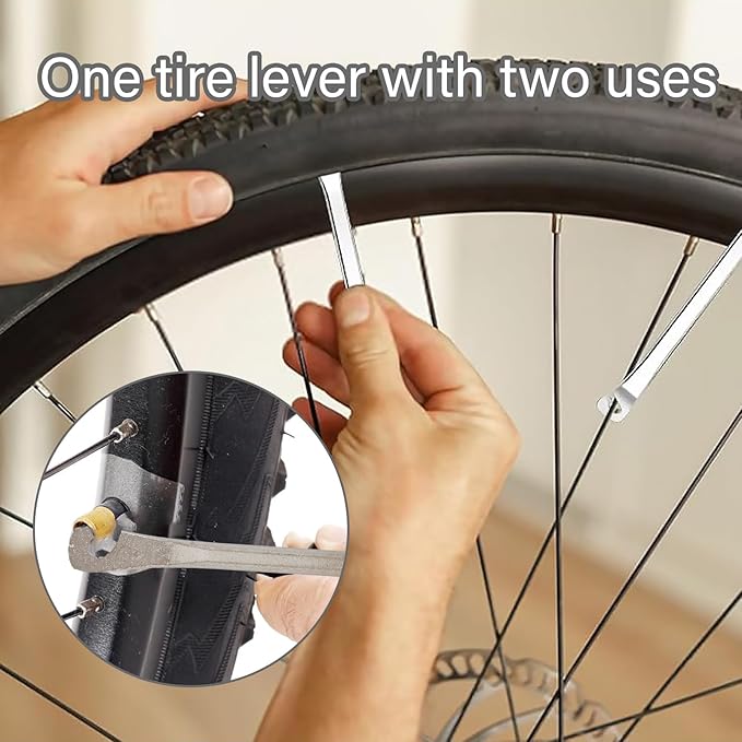 70 Pcs Bike Tire Repair Kit Contains 24 Pcs of Vulcanized Tire Patch