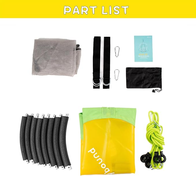 SkyBound Tree Swing Saucer Swing - 600LB Weight Capacity - Outdoor Swing with Hanging Straps - Waterproof Tree Swings for Kids - Tire Swings for Trees - Durable Flying Swing Seat for Children