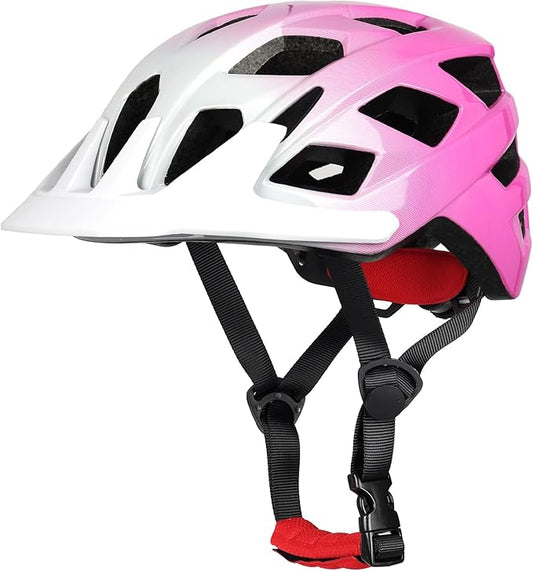Kids Bike Helmet, 2 Size Adjustable for Youth Toddler Boys & Girls 3-5-8-10-12-14 Years, Child Helmets with Visor for Skating Cycling Scooter