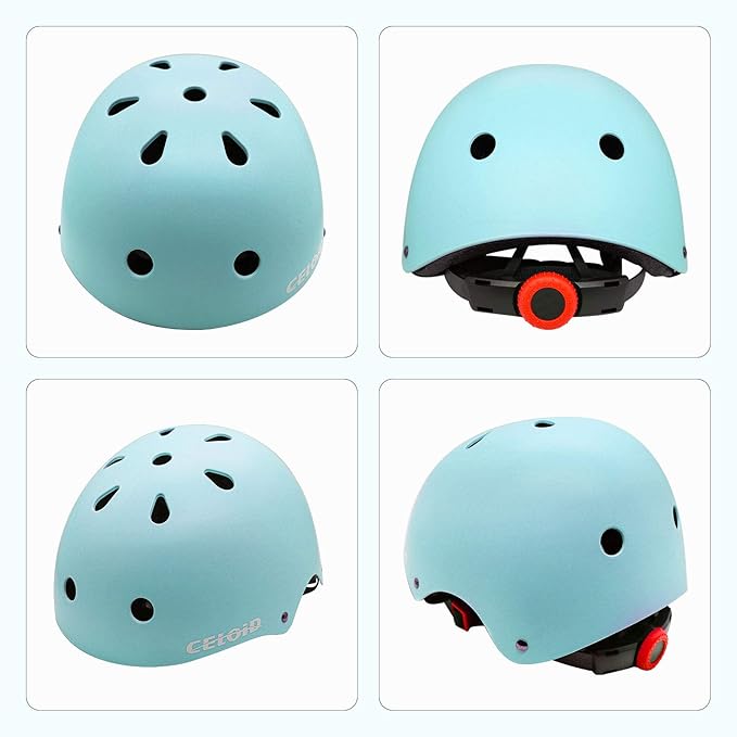 Kids Bike Helmet,Toddler Skateboard Helmets for Ages 2-3-5-8-14 Years Boys Girls，Adjustable Multi-Sport Bicycle Skateboarding Football Roller Skating Scooter Rollerblade Balance Bike Helmet