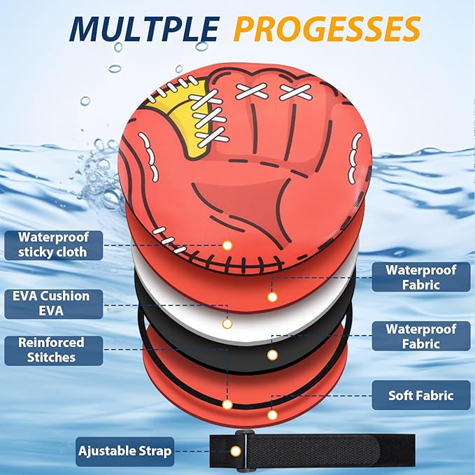 Toss and Catch Ball Game Set for Toddlers Kids Adults, Baseball Training Glove for 12+ Years Old Boys Girls, Family Outdoor Sport for Yard Beach Pool, Birthday Gifts for Ages 3 4 5 6 7 8-12