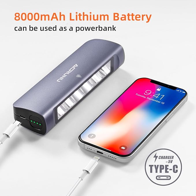 Super Bright 3400 Lumens LED Bike Light USB Rechargeable - 5 Modes Bicycle Headlight with 7H Runtime, IPX6 Waterproof, Quick Release Mount for Mountain Road Cycling Commuting Night Safety