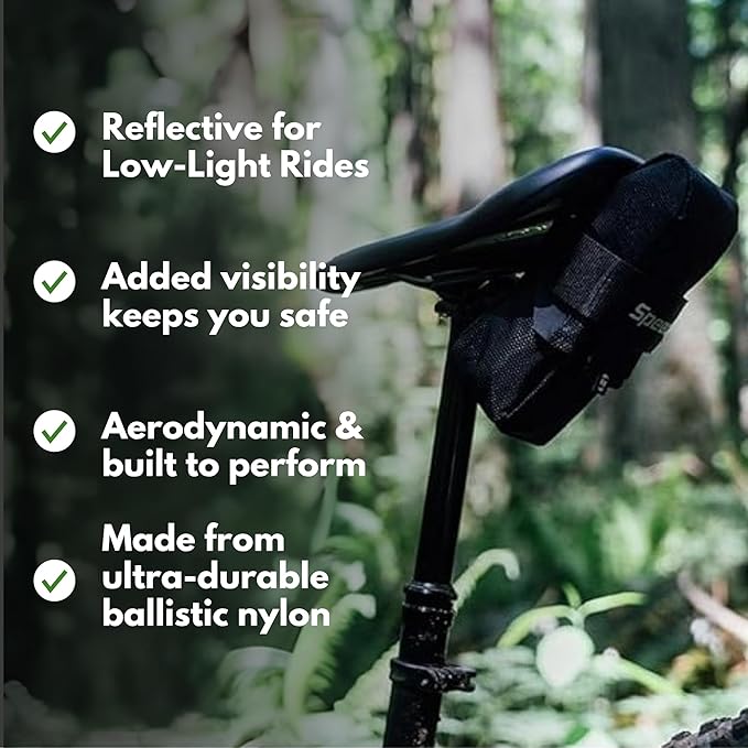 Ranger 2.0 Large Bike Saddle Bag – Waterproof Under Seat Pack for MTB, Gravel & Plus Tire Bikes – Lightweight, Rattle-Free Tool Storage – Fits Most Dropper Posts – Grey