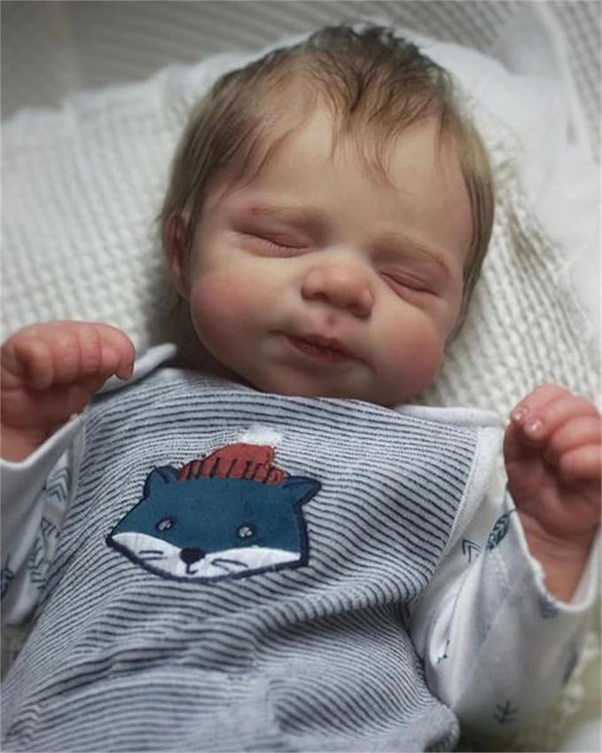 Anano Real Life Baby Dolls Silicone Realistic Babies Baby Doll Realistic Newborn Babys Dolls for 2+ Year Old Kids Silicone Reborn Babys Doll Bebes Reborn Reborns Babies