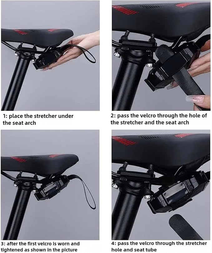 ENLEE Mountain Bike Tow Strap for Kids, Auto-Retractable Outdoor Riding Parent-Child Tow Rope with One Hook