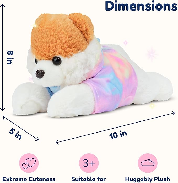 PixieCrush Dog Stuffed Animals - Bernese Mommy with 4 Puppies in Her Tummy - Huggable and Fluffy Dog Plushies for Imaginative Play - Plush Toys Suitable for Kids 3 Years Old and Above - 5" x 10" x 8"