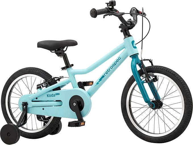 Retrospec Koda Plus Kids Bike for Boys & Girls Ages 4-6 Years - 16" Children's Bicycle, Adjustable Seat & Handlebars