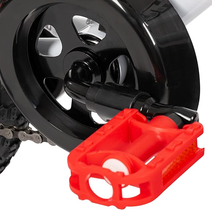 Huffy Upshot 12/16/20 Inch Boys' Bike for Kids, Ages 3+ Years Old, Multiple Color Options, Removable Training Wheels (12" and 16" Only), BMX Design, Designed for Growth, Durable, Easy Assembly