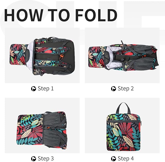 40L Hiking Backpack Lightweight Daypack Waterproof Travel Camping Backpack for Men Women Sport Packable