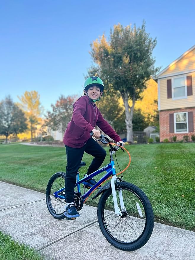 RoyalBaby Kids Bike EZ Balance to Pedal Dual Handbrake Toddlers Boys Girls Bicycle 12-20 Inch for Age 3-10 Years