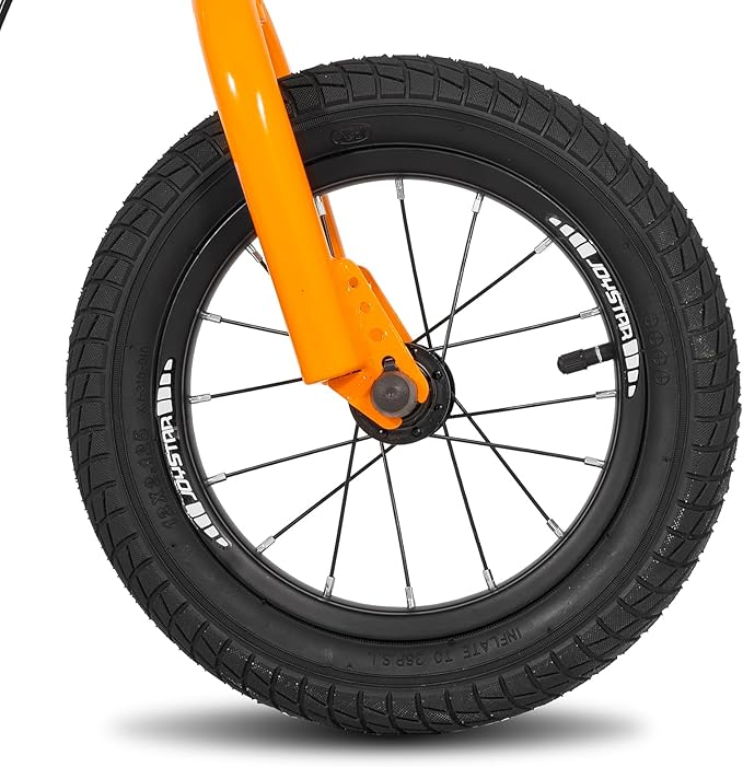 JOYSTAR Kick Scooter for Kids 5+ Teens & Youth, Lightweight Kids Scooter with Adjustable Handlebar, 2 Wheel Scooter for Boys & Girls, 12" Inflatable Wheels Rear Drum Brakes