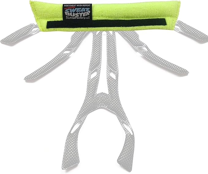 Bike Helmet Sweatband – Stops Sweat Dripping, Keeps You Cooler, Premium Comfort, Simple Helmet Integration & Quick Removal for Washing. Mountain Biking, Road Biking or Any Cycling.