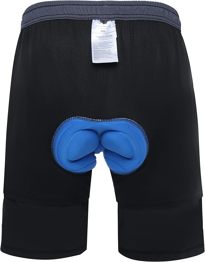 Men's Mountain Bike Shorts 3D Padded Bicycle Biking Shorts Quick Dry Lightweight MTB Cycling Shorts