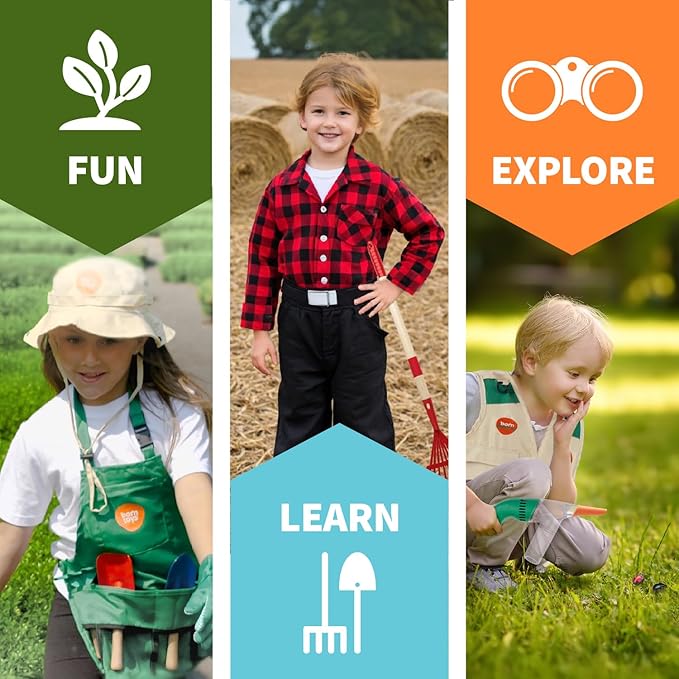 Born Toys Kids Pretend Play Costume Set for Boys & Girls