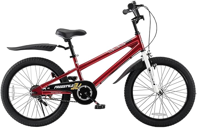 RoyalBaby Kids Bike EZ Balance to Pedal Dual Handbrake Toddlers Boys Girls Bicycle 12-20 Inch for Age 3-10 Years