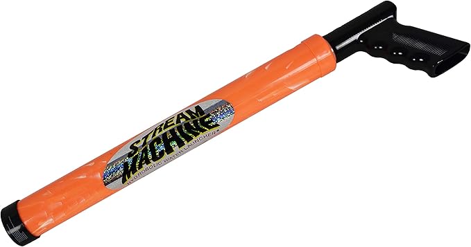 Stream Machine Water Gun Launcher - Single Barrel Water Blaster - Squirt Gun for Outdoor Games - Swimming Pool Toys (Colors Vary)