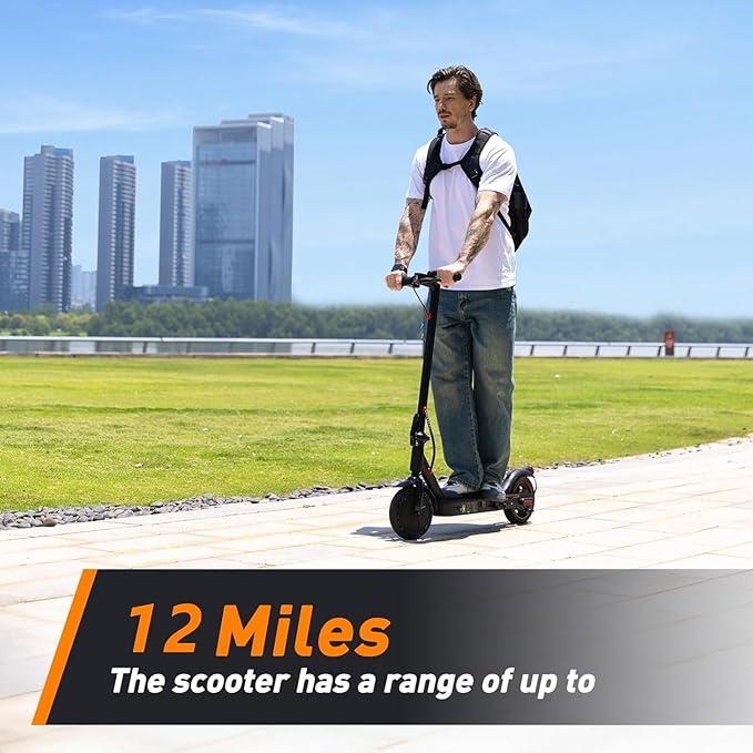Electric Scooter, 650W/500W/350W Powerful Motor, 22/18 MPH Top Speed, 23/21 Miles Long Range, 10"/8.5" Pneumatic Tires, Smart App, UL Certified Foldable Commuting Electric Scooter for Adults and Teens