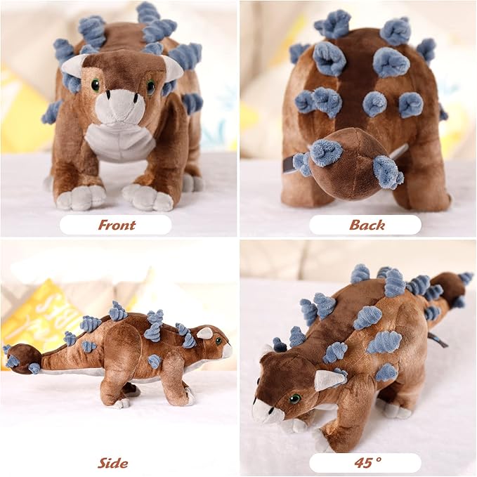 Dinosaur World Jurassic Zoo Series (Ankylosaurus 18")