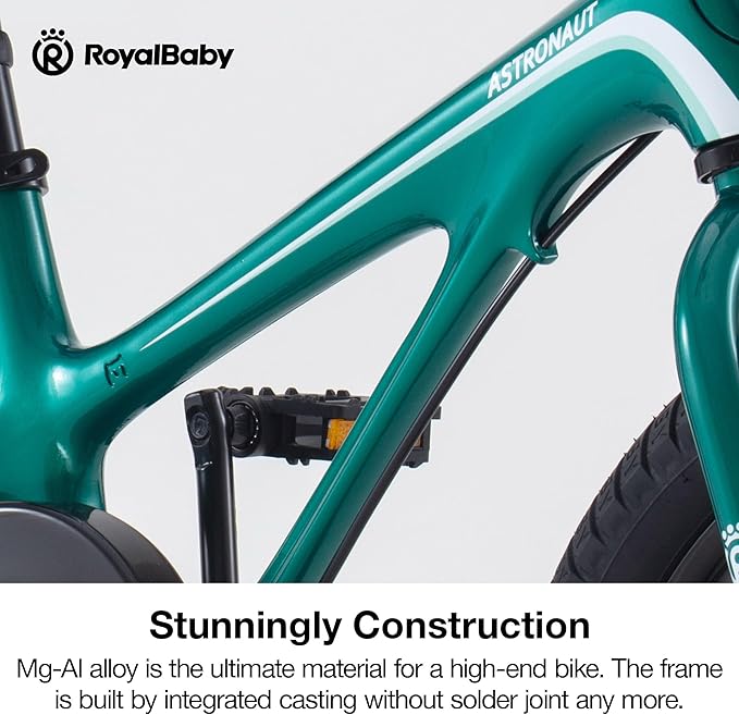 RoyalBaby Magnesium Kids Bike Lightweight Alloy Children Sport Bicycle 14/16/18 Inch Wheel for Boys Girls Ages 3+ Years