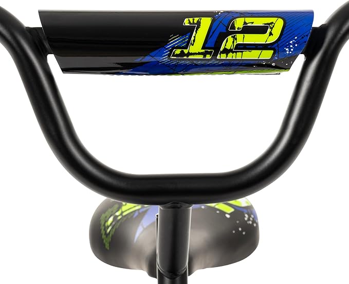 Huffy Upshot 12/16/20 Inch Boys' Bike for Kids, Ages 3+ Years Old, Multiple Color Options, Removable Training Wheels (12" and 16" Only), BMX Design, Designed for Growth, Durable, Easy Assembly