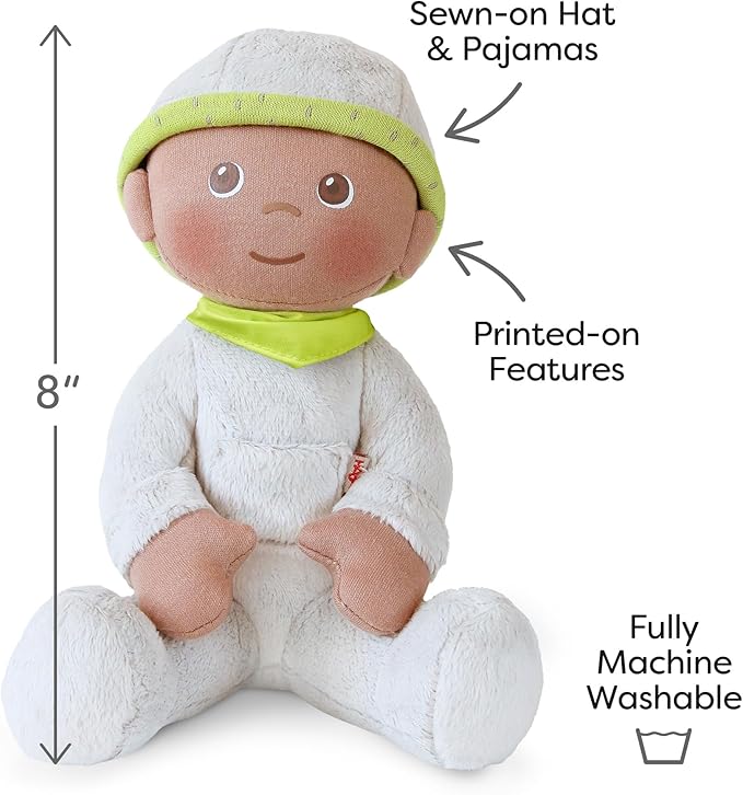HABA Snug Up Ollie Doll: My First Baby Doll & Soft Plush Toy for Toddlers 1-3, Gender Neutral New Baby Gift