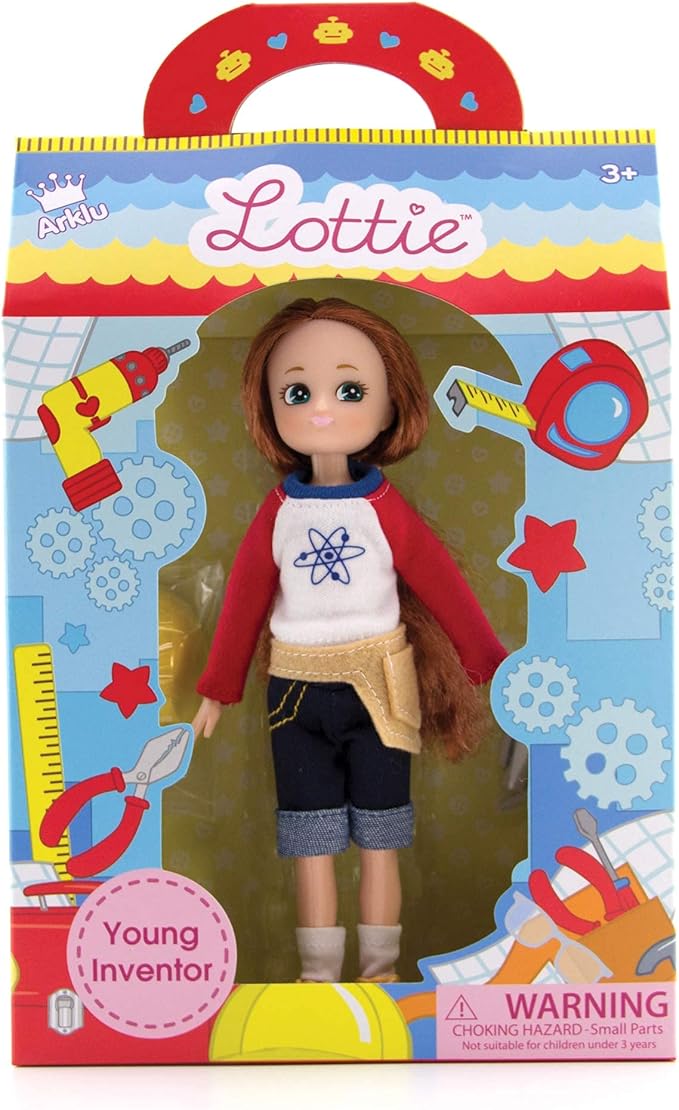 Lottie Young Inventor STEM Doll with Tool Set