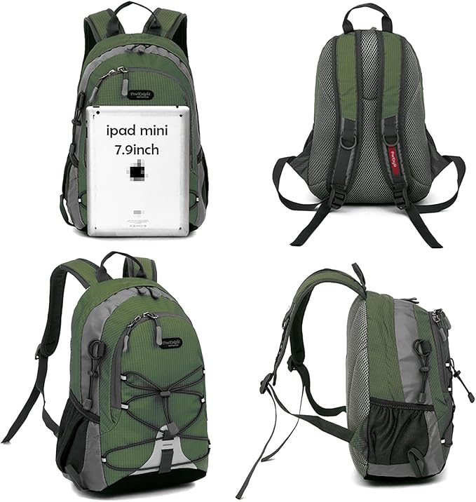 10L Small Hiking Backpack for Kids Ages 3-6 Girls Boys Under 4 feet, Mini Waterproof Outdoor Sport Travel Camping Daypack