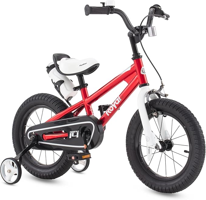 RoyalBaby Kids Bike EZ Freestyle Training Free Balance to Pedal Easy Learning Bicycle, 12-18 Inch for Toddlers to Big Kids