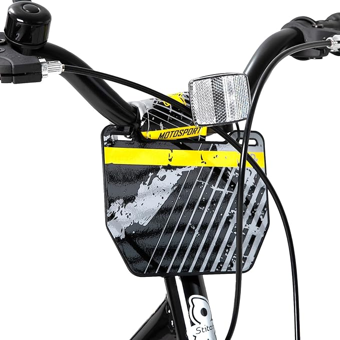 JOYSTAR Kids Bike for 2-7 Years Girls Boys w/o Dual Handbrake 12 14 16 Inch Princess Girls Bike with Training Wheels Doll Seat Streamers Boys Bikes with Flag & Water Bottle, Kids' Bicycle