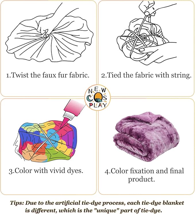 NEWCOSPLAY Super Soft Faux Fur Throw Blanket for Couch Light Purple Sherpa Fuzzy Plush Warm Blanket for Sofa Bed (Light Purple, Throw(50"x60"))