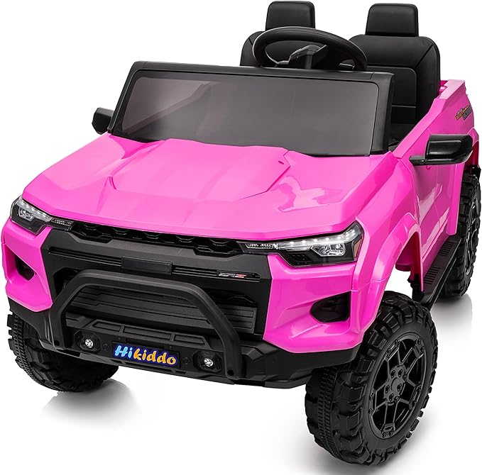 24V 2 Seater Ride on Toy for Big Kids, Electric SUV Kids Car to Drive with Parent Remote, 2WD/4WD Switchable - Pink