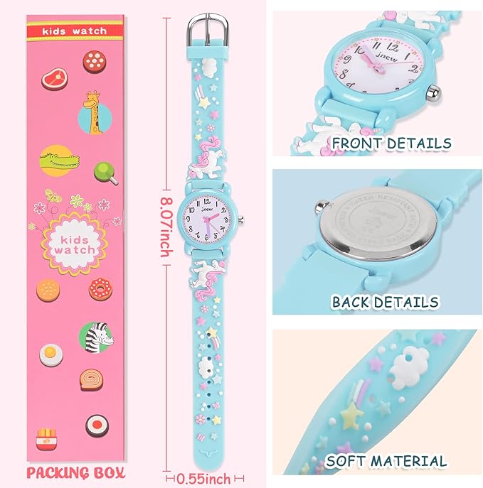 Toddler Watches for Girls - Best Toys Gifts for Girls Age 3 4 5 6 7 8