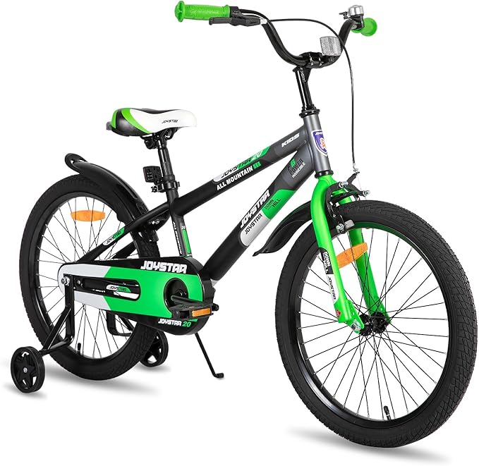 JOYSTAR New Berry Kids Bike for Boys and Girls Ages 3-12 Years Old, 12 14 16 Inch Kids Bicycles with Training Wheels, 20 Inch Bike with Kickstand, Multiple Colors