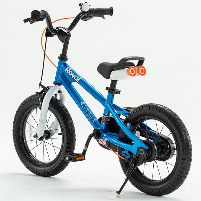 RoyalBaby Kids Bike EZ Balance to Pedal Dual Handbrake Toddlers Boys Girls Bicycle 12-20 Inch for Age 3-10 Years