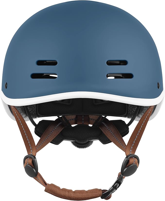 Retrospec Remi Kids' Bike Helmet for Youth Boys & Girls- Bicycle Helmet with Built-in Visor and Adjustable Reflective Straps for Skateboarding, Scooters, Rollerblading -