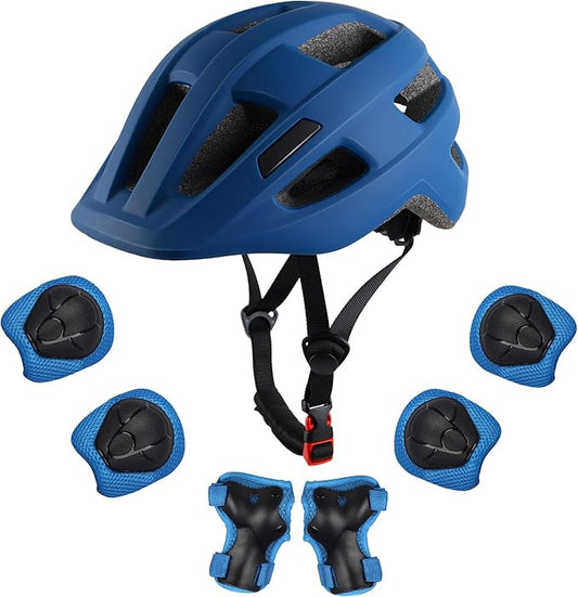 Kids Bike Helmet for Ages 1-8 Years, Adjustable Toddler Boys and Girls Helmets, Lightweight Child Infant Bicycle Cycling Scooter Sports Helmet 48-54cm