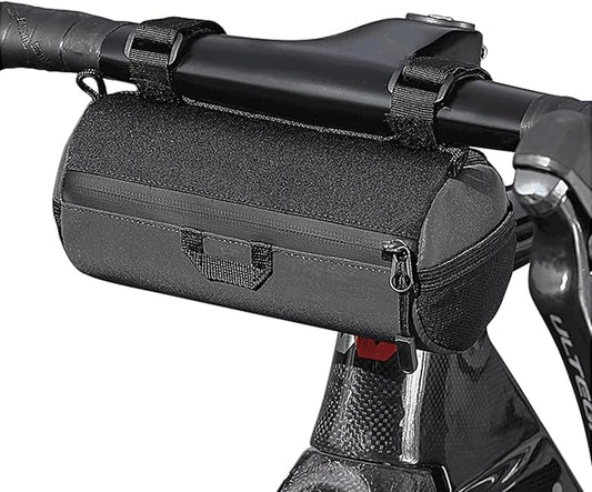 Bike Handlebar Bag Multifunctional Bike Bag Handlebar with Shoulder Strap, 1L Bike Front Bag with Reflective Area For Mountain Bikes, Road Bikes, Electric Bike