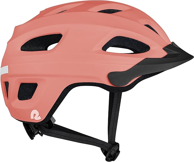 Retrospec Lennon Bike Helmet with LED Safety Light Adjustable Dial & Removable Visor