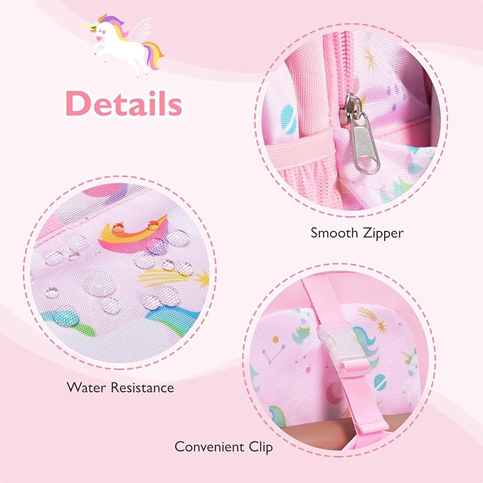 mommore Kids Backpack for Boys Girls Preschool Kindergarten Backpacks Lightweight Elementary School Bookbag with Lunch Box