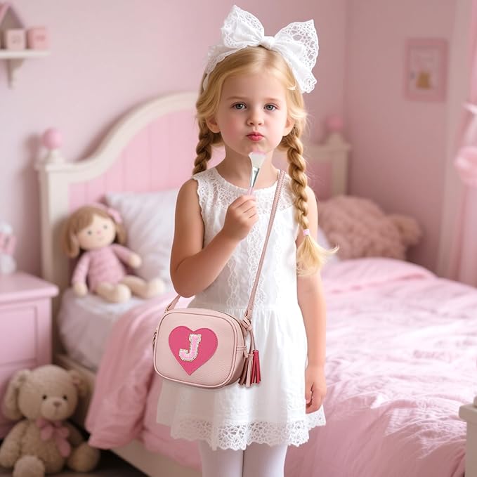 CBEE Kids Pretend Makeup Kit for Girls Non Toxic Make Up Toys Toddler Purse Personalized Gifts for 3 4 5 6 7 8 Year Old Girls (J)