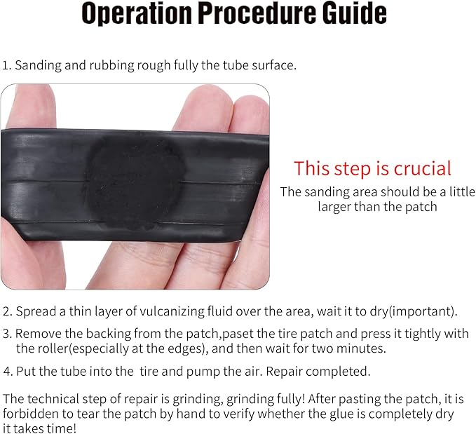 35 PCS Bike Tire Repair Kit, Bicycle Inner Tube Patch Kit with 28 PCS Vulcanizing Patches,Rubber Solution, Metal Rasp, Bike Tire Levers, Bike Patch Kit with Portable Box for MTB BMX Road Bike